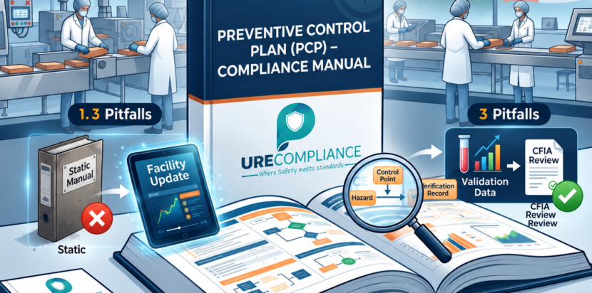 Preventive Control Plan (PCP) food safety compliance
